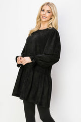 Alize Stretch Suede Tunic Dress from Joh Apparel