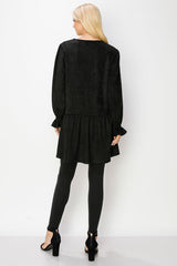 Alize Stretch Suede Tunic Dress from Joh Apparel