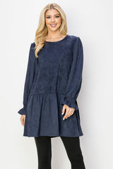 Alize Stretch Suede Tunic Dress from Joh Apparel