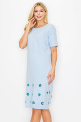 Stella Sweater Dress with Sequin Sparkles from Joh Apparel