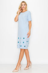 Stella Sweater Dress with Sequin Sparkles from Joh Apparel