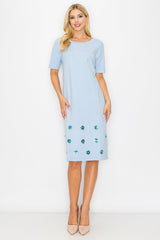 Stella Sweater Dress with Sequin Sparkles from Joh Apparel