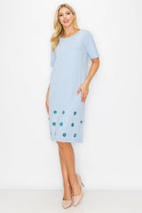 Stella Sweater Dress with Sequin Sparkles from Joh Apparel