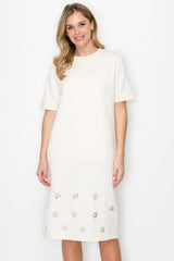 Stella Sweater Dress with Sequin Sparkles from Joh Apparel