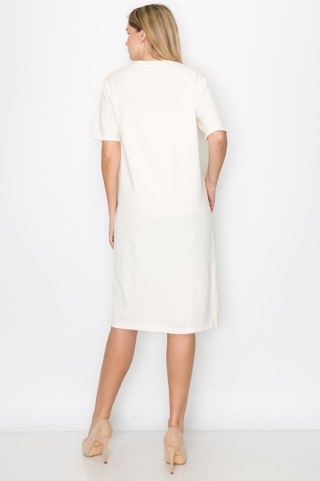 Stella Sweater Dress with Sequin Sparkles from Joh Apparel