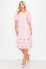 Stella Sweater Dress with Sequin Sparkles from Joh Apparel