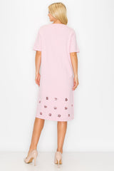 Stella Sweater Dress with Sequin Sparkles from Joh Apparel