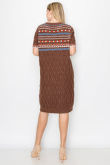 Sammie Knitted Sweater Dress from Joh Apparel