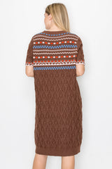 Sammie Knitted Sweater Dress from Joh Apparel