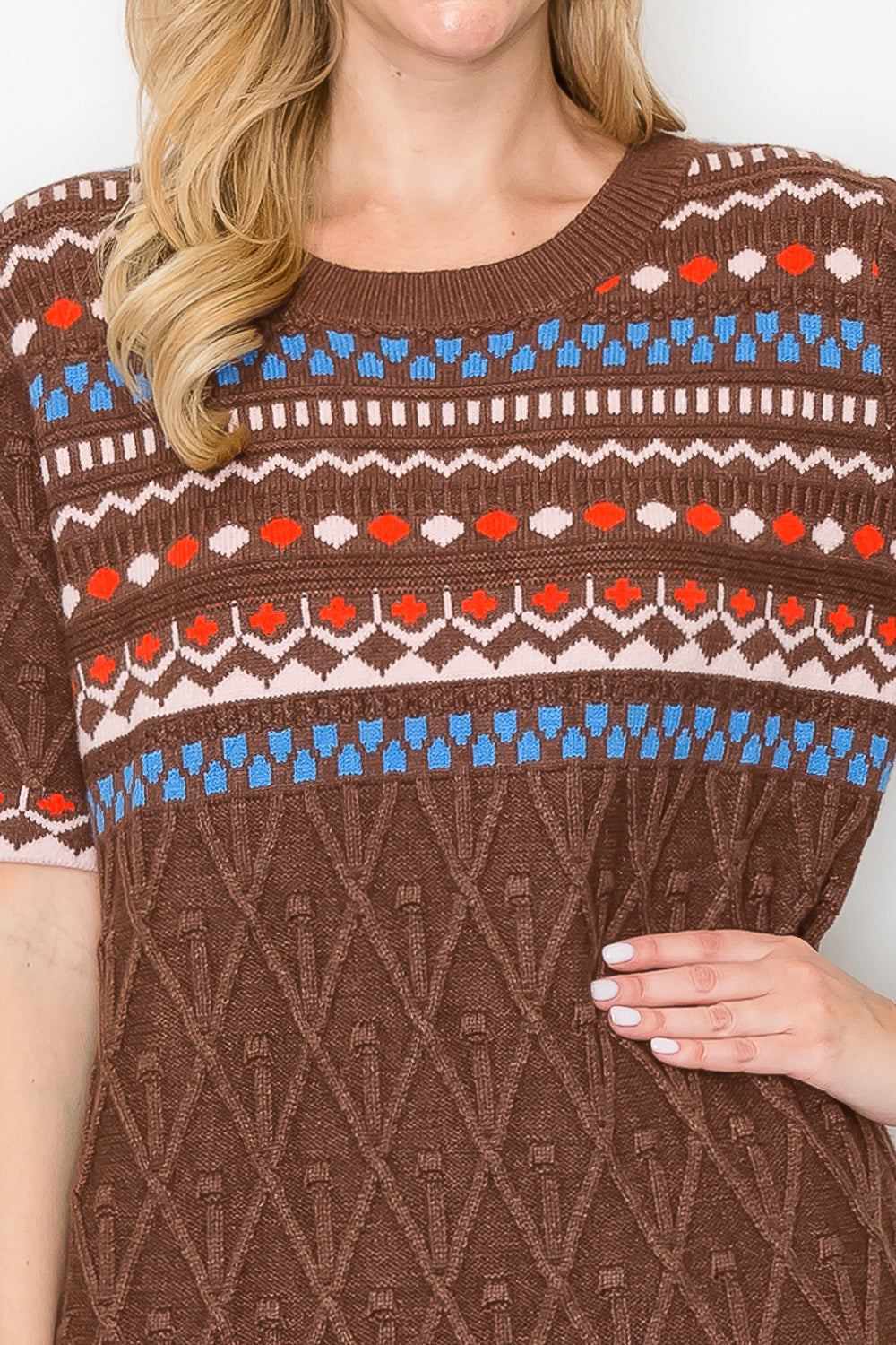 Sammie Knitted Sweater Dress from Joh Apparel
