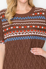 Sammie Knitted Sweater Dress from Joh Apparel