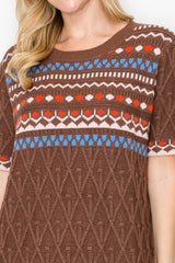 Sammie Knitted Sweater Dress from Joh Apparel