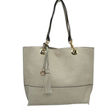 2-in-1 Women's Faux Leather Tote Shoulder Handbag  from Madeline Love