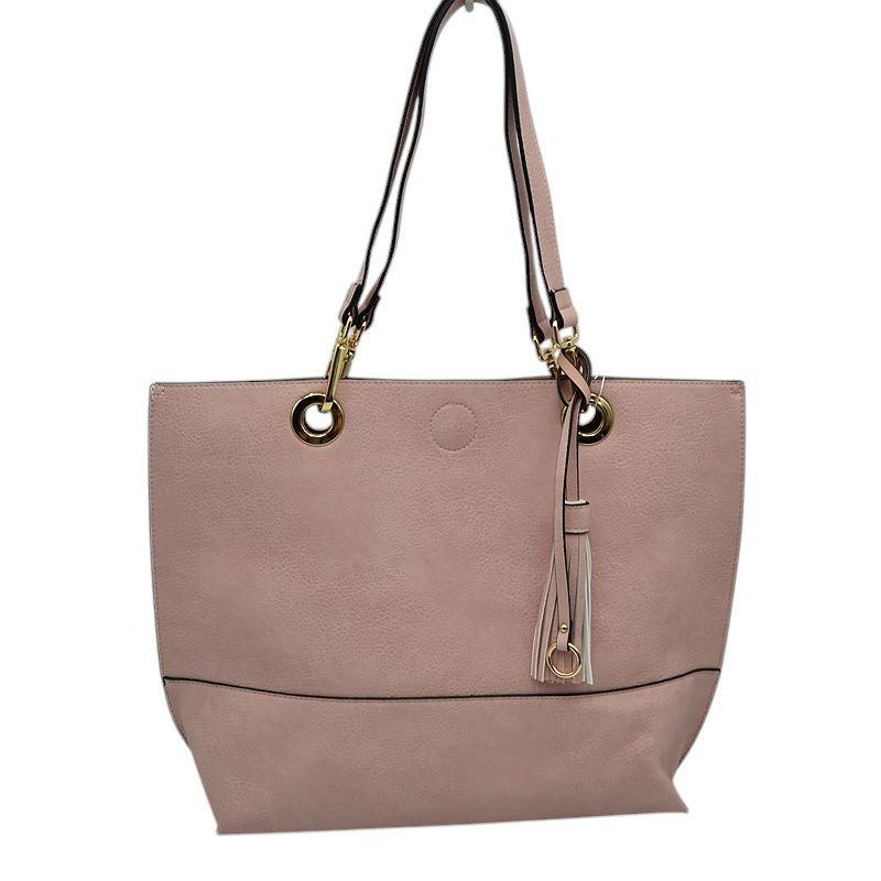 2-in-1 Women's Faux Leather Tote Shoulder Handbag  from Madeline Love