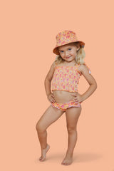 SHELLO SUMMER DREAM SMOCKED TANKINI TWO PIECE SWIM SUIT from DREAM BIG LITTLE CO