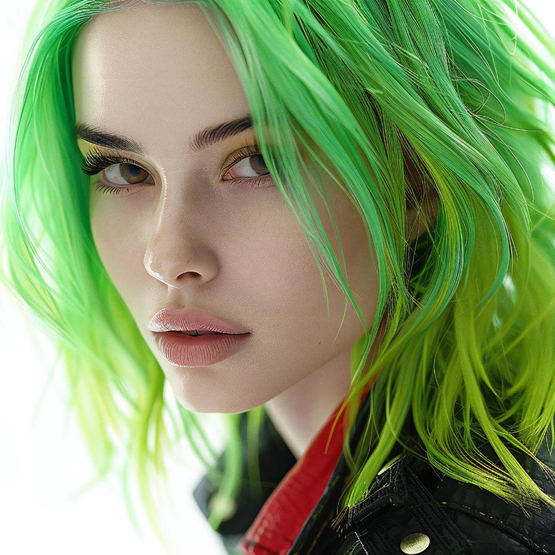 Medusa Hair Color - Misfit from Medusa's Makeup