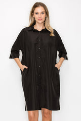 Whitney Woven Tunic Dress from Joh Apparel
