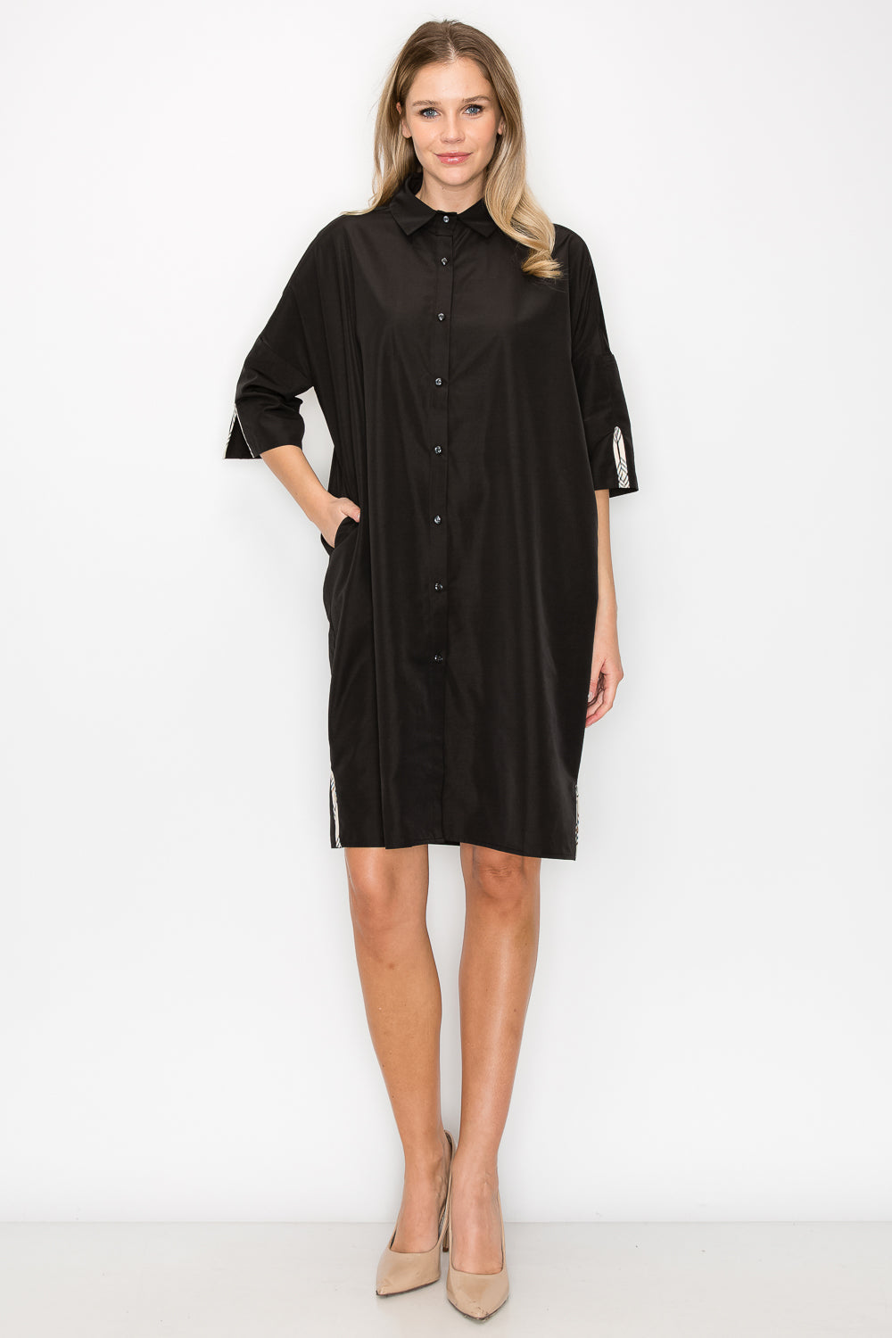 Whitney Woven Tunic Dress from Joh Apparel