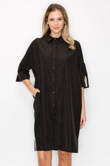 Whitney Woven Tunic Dress from Joh Apparel