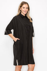 Whitney Woven Tunic Dress from Joh Apparel
