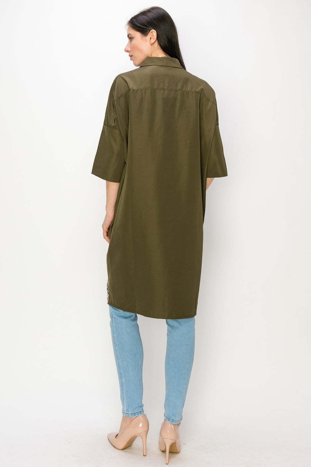 Whitney Woven Tunic Dress from Joh Apparel