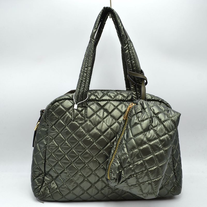 2-in-1 Large Quilted Tote Bag with Pouch  from Madeline Love