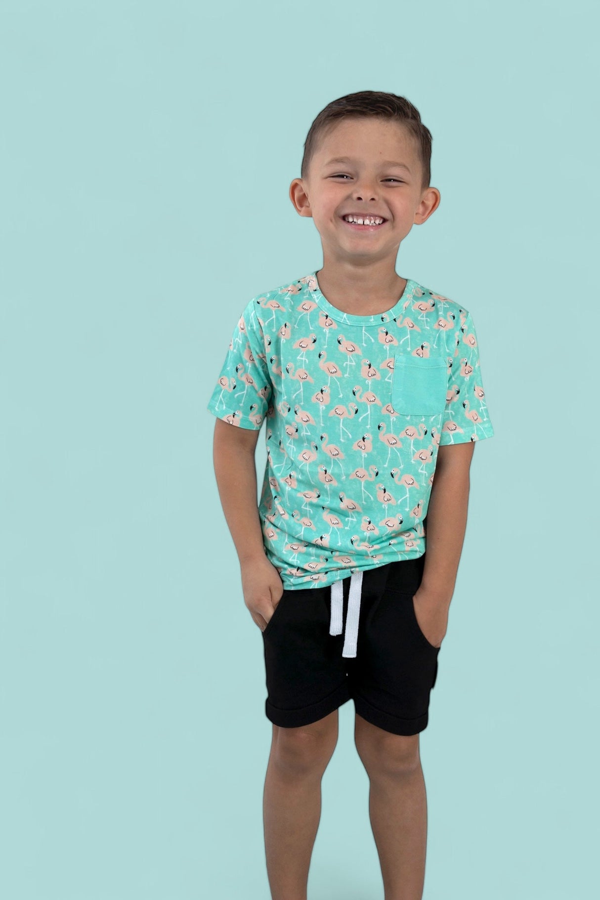 MINGLING MINGOS DREAM POCKET TEE from DREAM BIG LITTLE CO