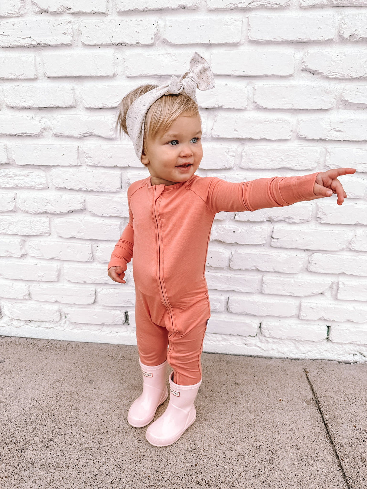 CORAL DREAM ROMPER from DREAM BIG LITTLE CO