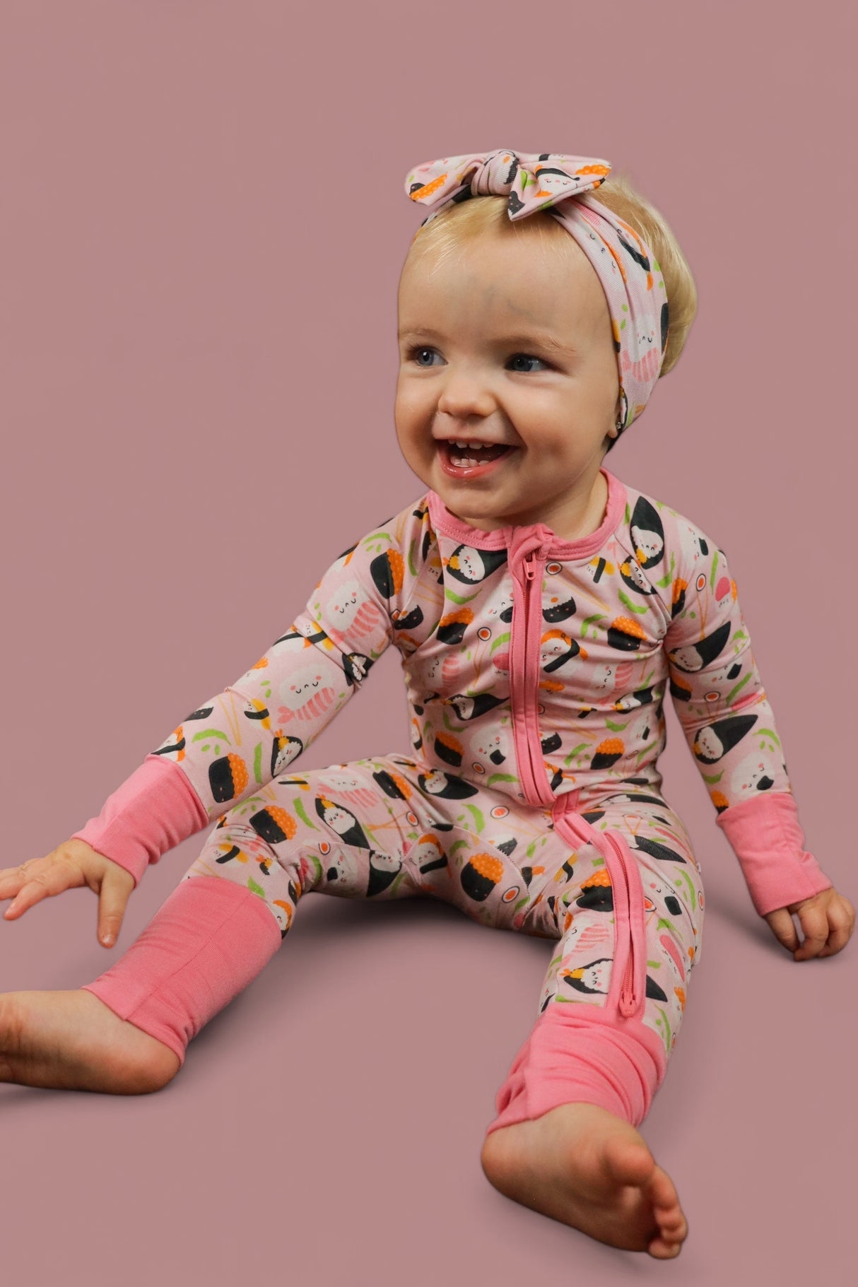SWEET PEA SUSHI DREAM ROMPER from DREAM BIG LITTLE CO