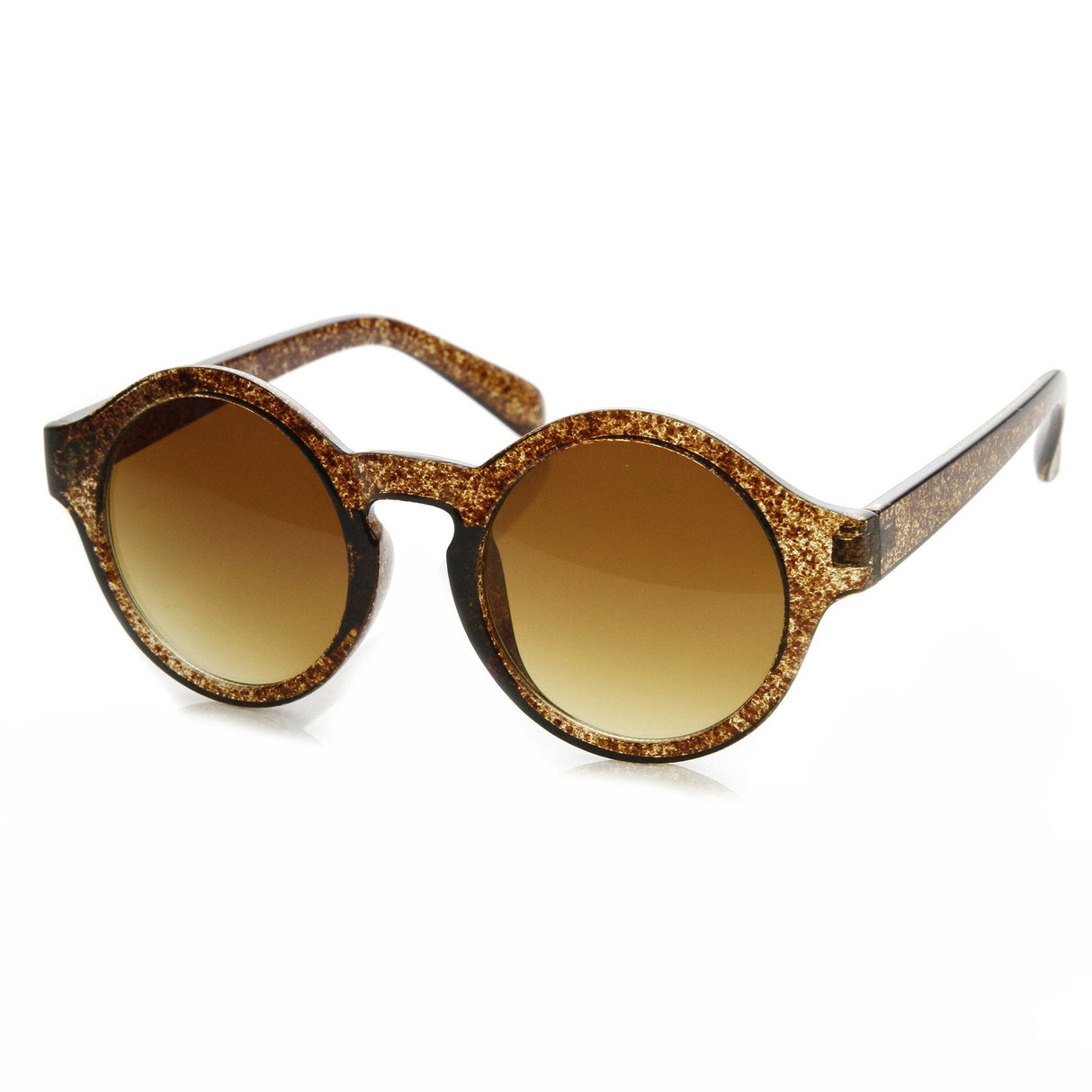 Classic Retro Keyhole Round P3 Frame Sunglasses 9196 from zeroUV
