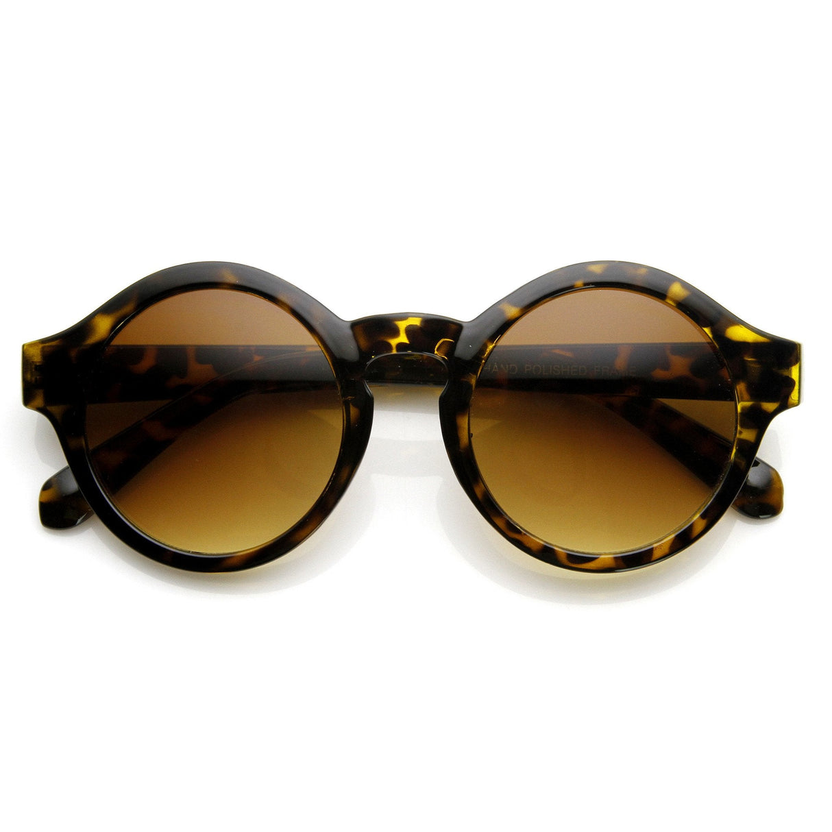 Classic Retro Keyhole Round P3 Frame Sunglasses 9196 from zeroUV