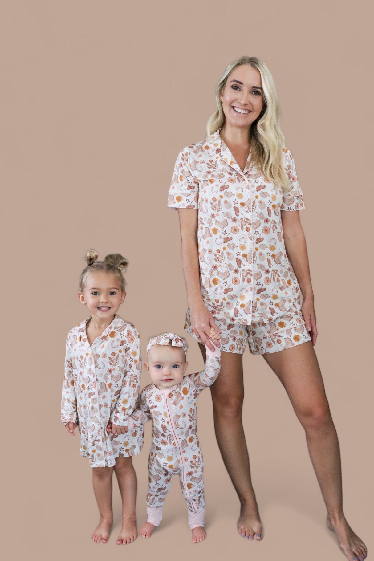 FLOWERS AND BOOTS DREAM ROMPER from DREAM BIG LITTLE CO