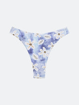 MENTON BIKINI BOTTOM - TIE DYE FLORAL From ELYSIIAN