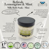 Milk Bath - Refresh (Lemongrass & Mint) Mini from Evolve Botanica