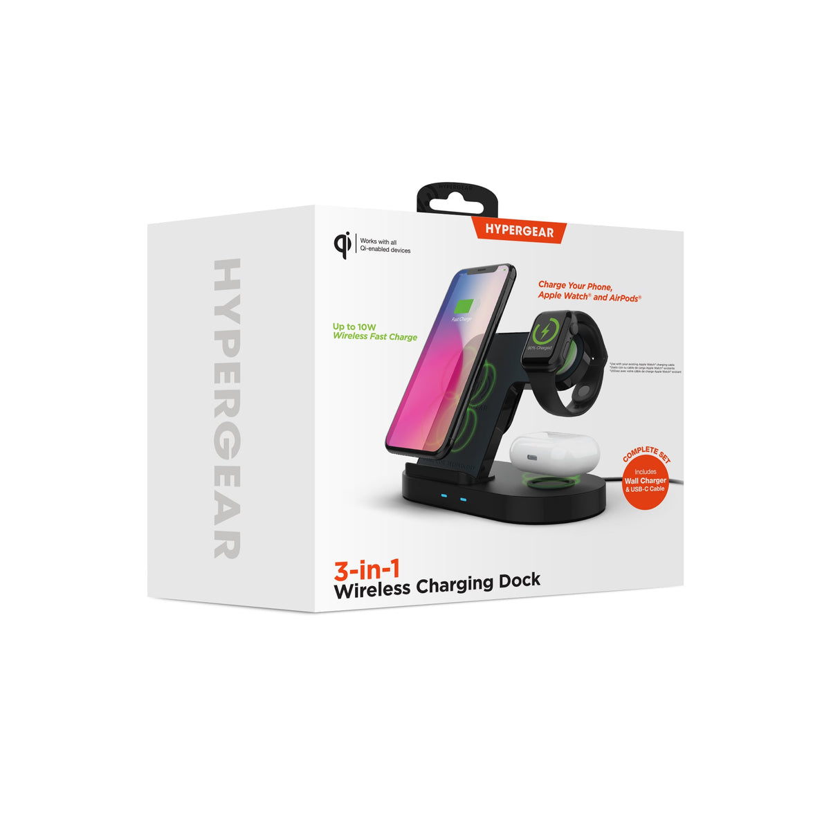 Hypergear 3-in-1 Wireless Charging Dock from Jupiter Gear Home
