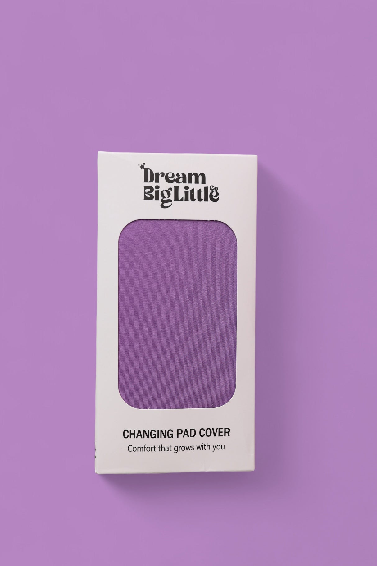 PURPLE DREAM CHANGING PAD COVER from DREAM BIG LITTLE CO