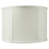 Drum Lamp Shade Premium Light Oatmeal Linen 14"W x 10"H from LampsUSA