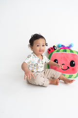 Dream Big Little Co x CoComelon JJ MUSICAL MELON DREAM POCKET TEE from DREAM BIG LITTLE CO