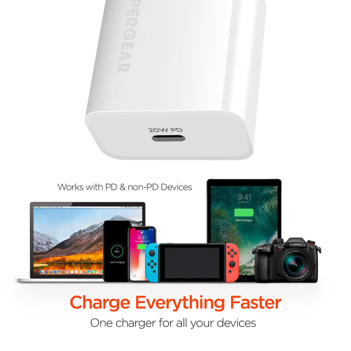 HyperGear 20W USB-C PD Wall Charger from Jupiter Gear Home
