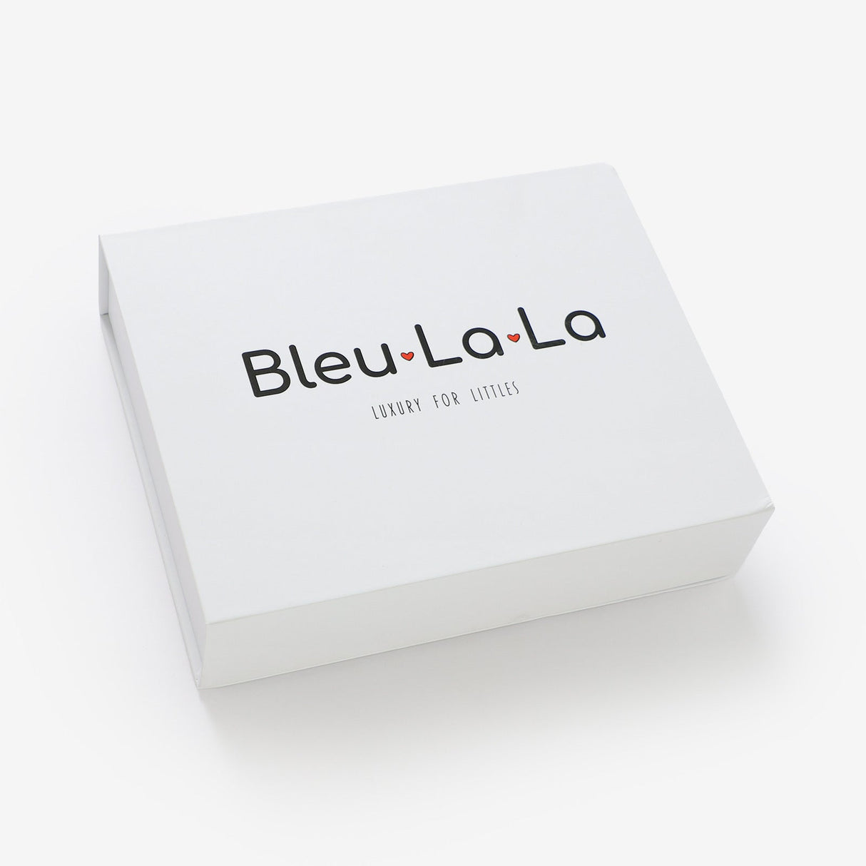 Luxe Collection 100% Organic Cotton Luxury Knit Baby Blanket + Hat Set with Gift Box from Bleu La La