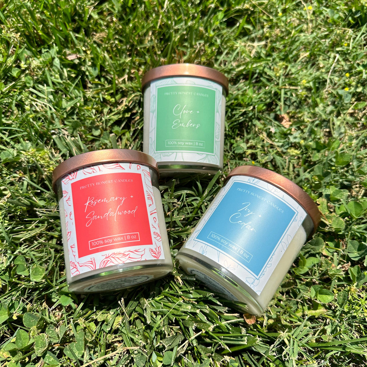 Garden Collection Bundle from Pretty Honest Candles