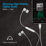 Naztech Platinum High Fidelity Lightning Earbuds from Jupiter Gear Home