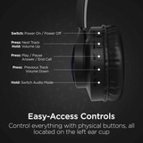 HyperGear Bunny Tracks Wireless Light-Up Headphones from Jupiter Gear Home
