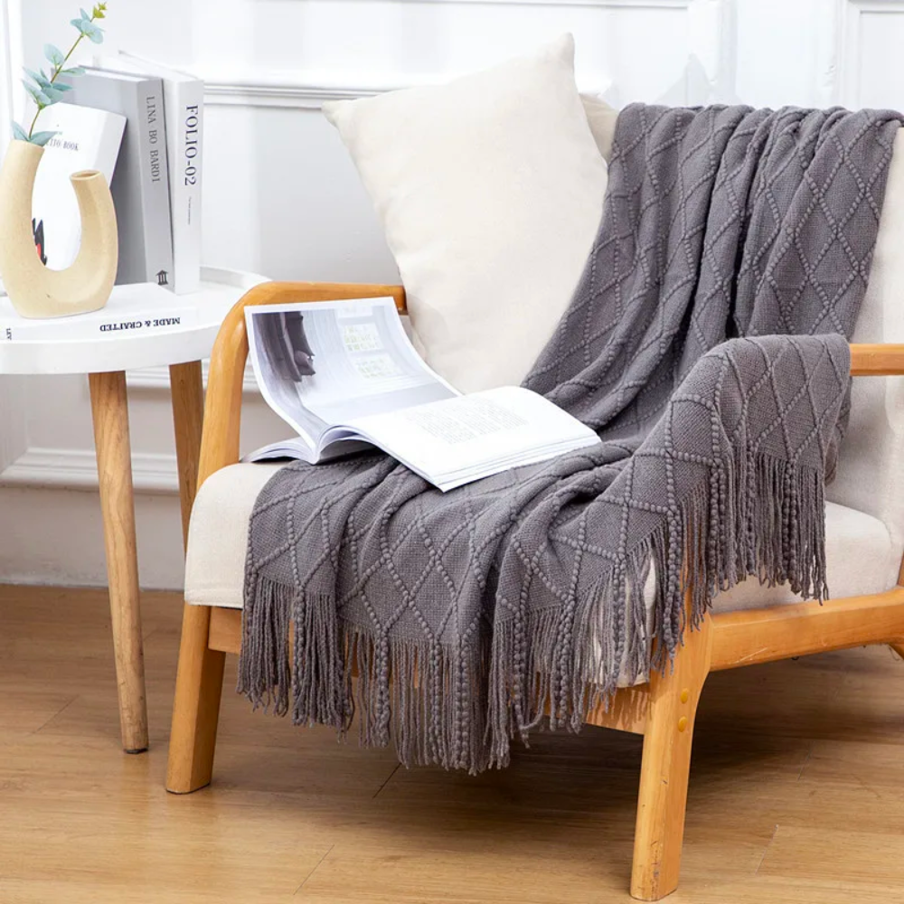 Sunset Siesta Sofa Blanket from Moderny