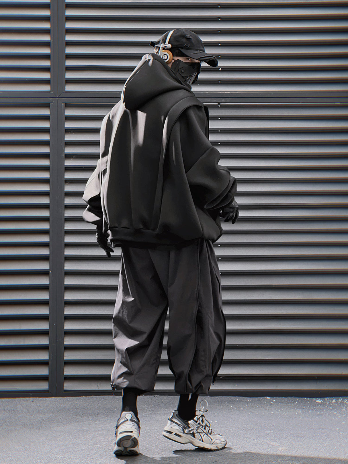 H50 Black Nexus Hoodie From Niepce Inc