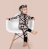 RETRO DAISY CHECKS DREAM ROMPER from DREAM BIG LITTLE CO