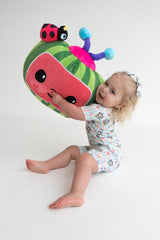 Dream Big Little Co x CoComelon SPRINGTIME MELON DREAM SHORT SET from DREAM BIG LITTLE CO