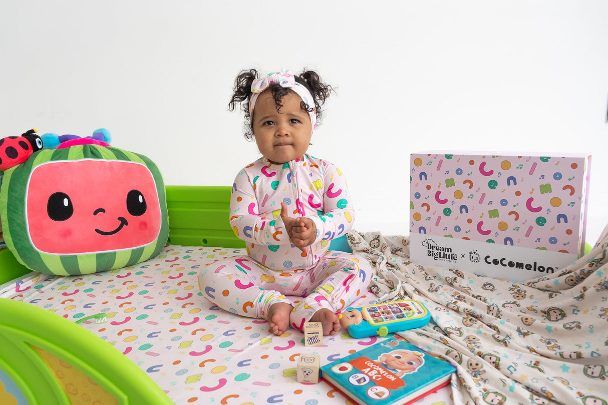 Dream Big Little Co x CoComelon ALPHABET DREAM ROMPER from DREAM BIG LITTLE CO