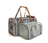 Mr. Peanut's Gold Series Standard Size Airline Compliant Expandable Pet Carrier - Prints Edition from Mr. Peanut's Pet Carriers