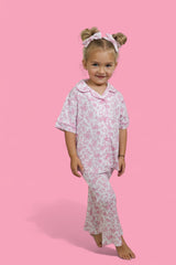 ROSEWOOD TOILE DREAM GIRL'S FLARE SET from DREAM BIG LITTLE CO